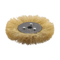Pure Copper Wire Wheel Brush / Multiple Sizes / Line Pattern