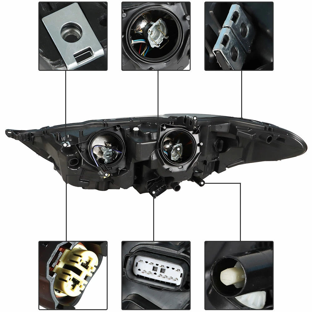 Chrome Headlight for Ford Fusion (2017-2019)