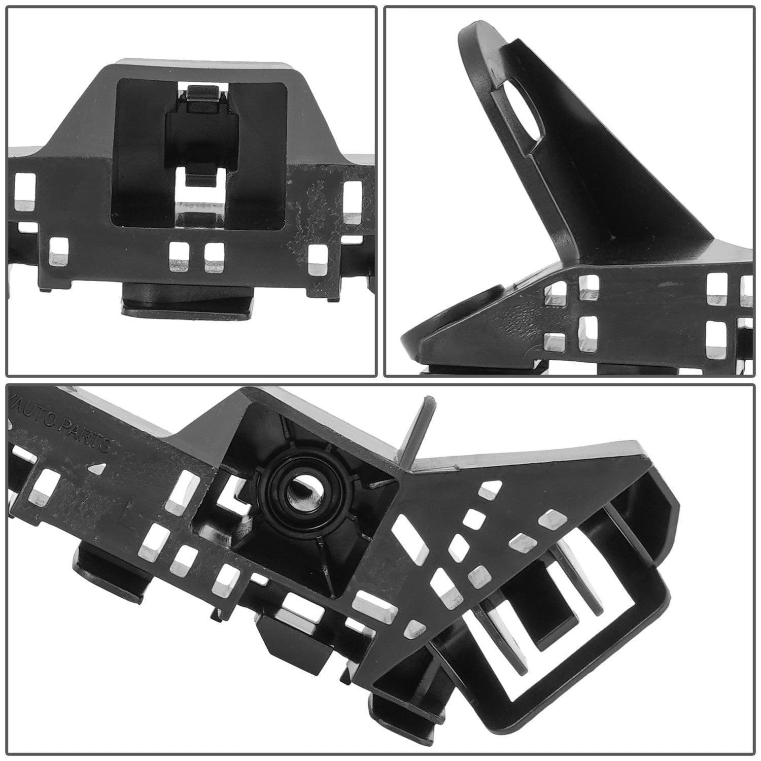 Front Bumper Bracket for Honda Fit (2015–2020) Driver Left Matte Black