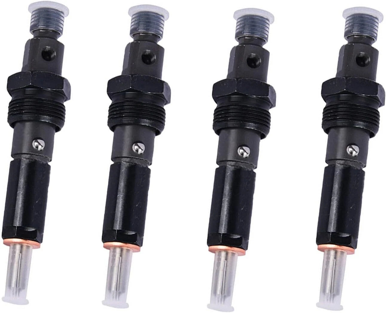 4X Fuel Injector LJC6760525 for Cummins 5.9L, Case 3.9L, Ford 850L