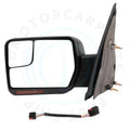 Driver Side Heated Signal Puddle Light Mirror for Ford F150 (2004–2014)