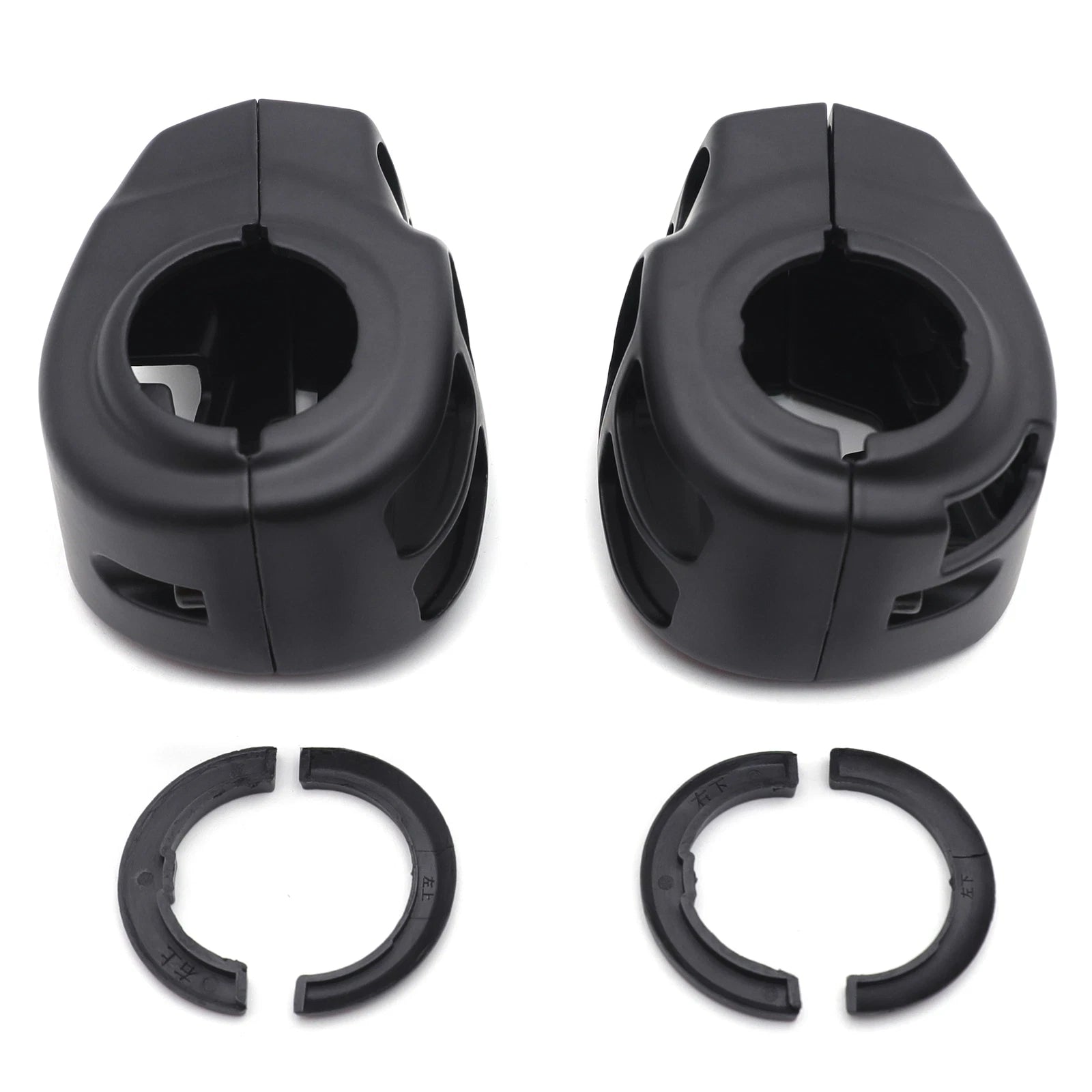 Switch Housing Cover Kit for Harley Touring (2014–2017) #71500185 Black