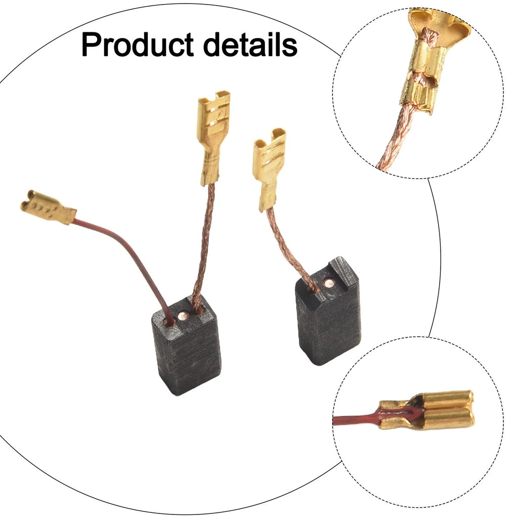 2 Piece Carbon Brush for TE-16C TE-30 D41 TE16 TE106