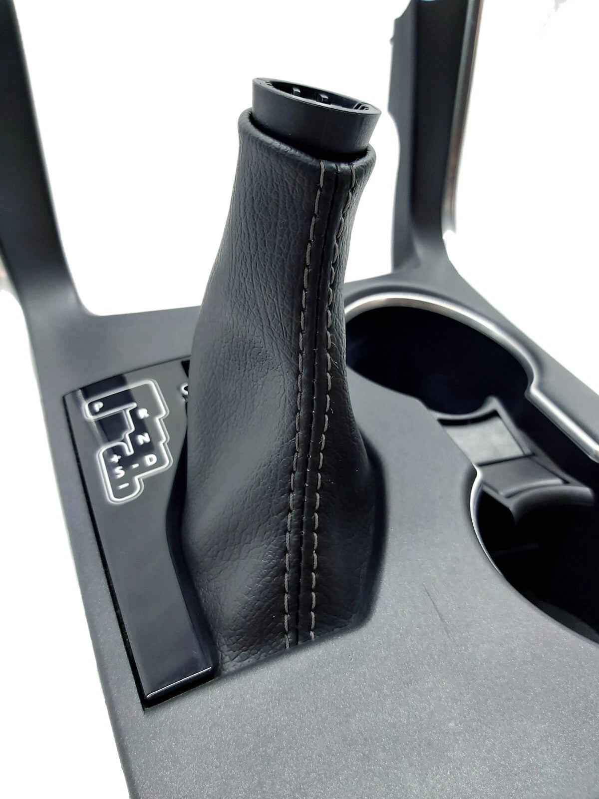 Automatic Shift Boot for Toyota Camry (2015–2017) Gray PVC Leather