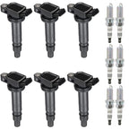 6X Ignition Coils + 6X Spark Plugs for Toyota Tacoma V6 4.0L (2005–2015) UF495