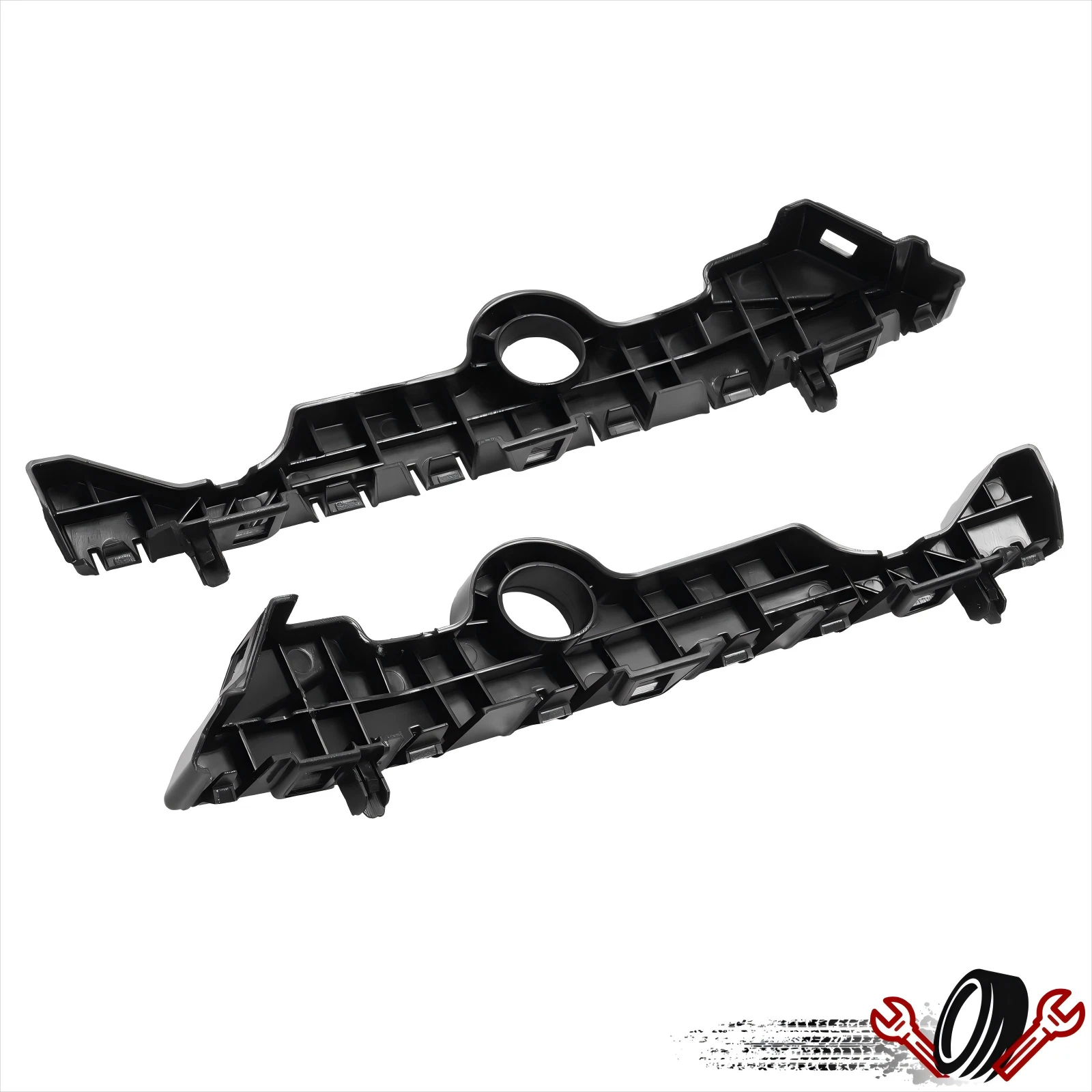 Set of 2 Front Bumper Brackets for Chevrolet Silverado 1500 (2019–2025)