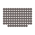 Set of 100 Zirconia Flap Discs 4.5" 40 Grit for Grinding and Sanding