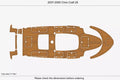 EVA Pad Foam Teak Deck Flooring for Chris Craft 29 (2007)