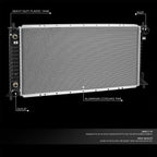 OE Aluminum Radiator DPI2719 for Ford F-150 Lincoln Navigator (2004–2008)