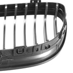 Pair Matte Black Front Grille Kidney for BMW E90 E91 (2009 - 2011)
