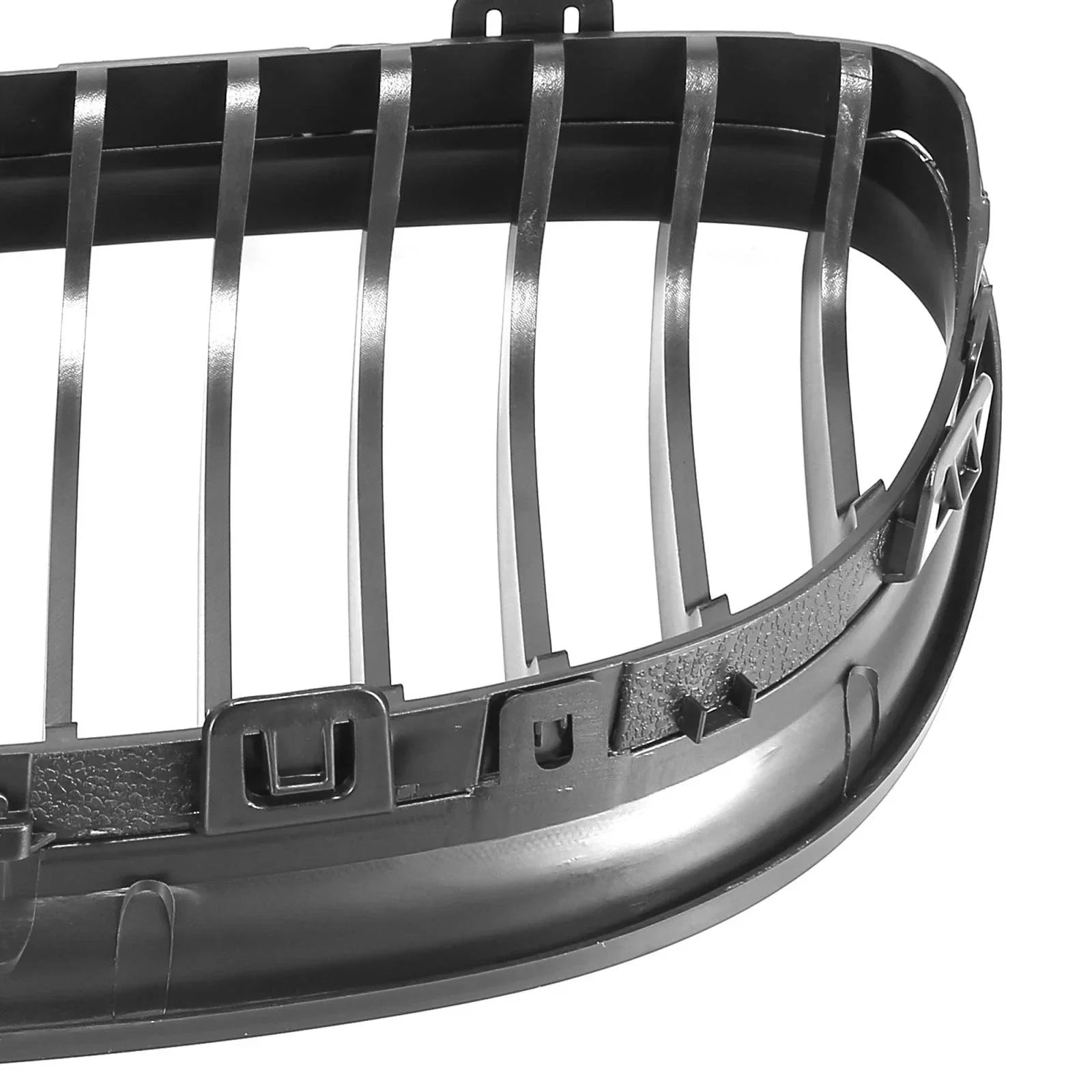 Pair Matte Black Front Grille Kidney for BMW E90 E91 (2009 - 2011)