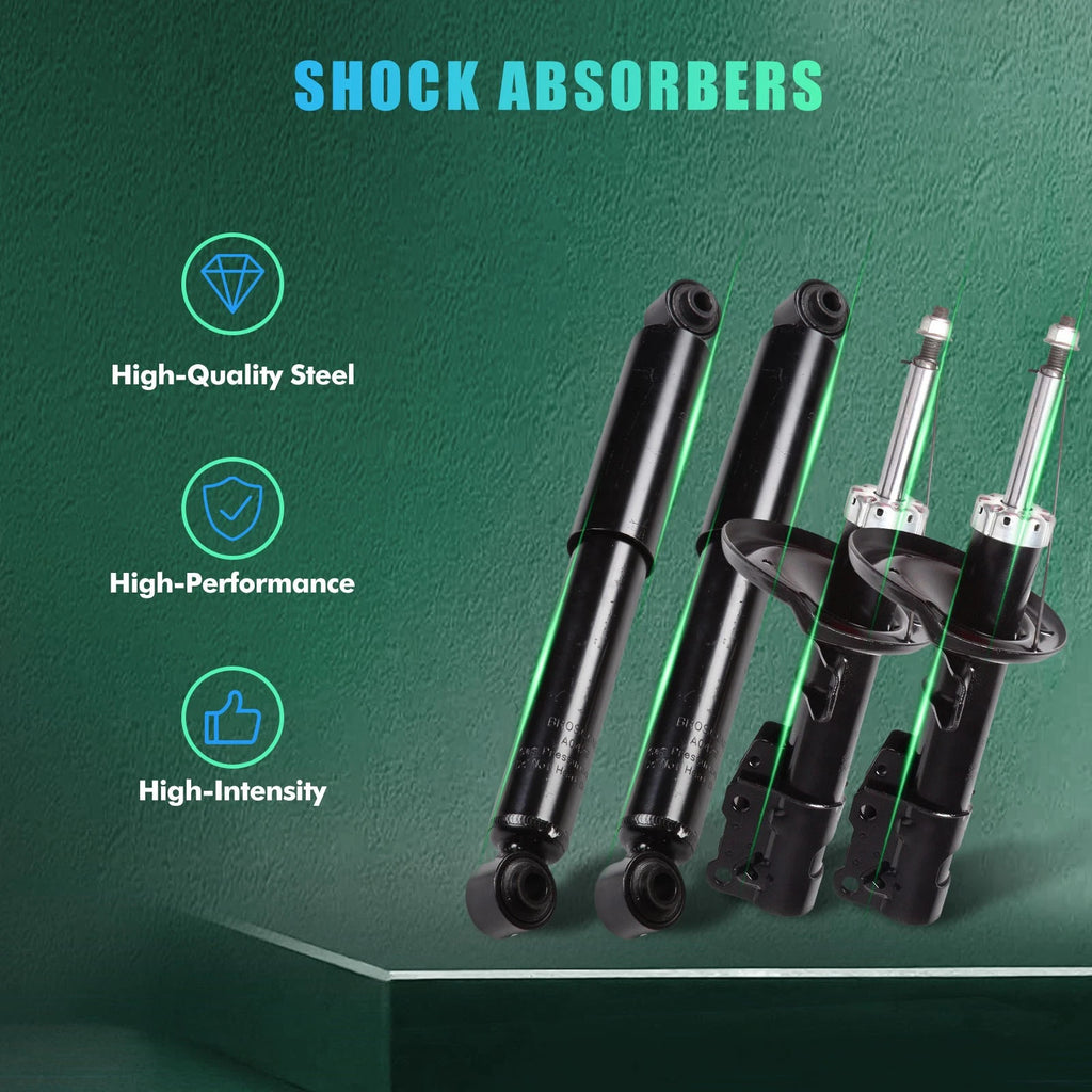 Set of 4 Struts and Shocks for Saturn ION (2003–2007)