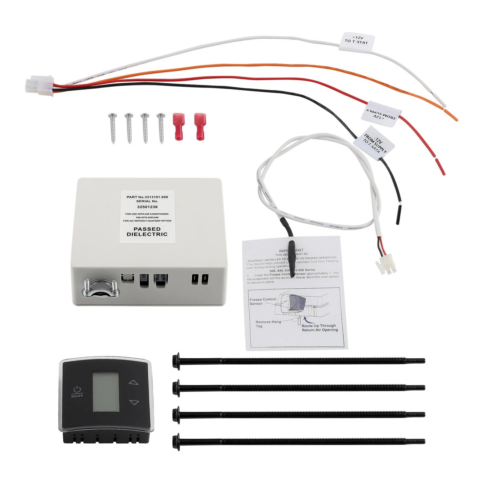 Single Zone CT Thermostat Control Kit for RV Trailer or Camper (2024–2024)