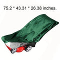 Outdoor Lawn Mower Cover 75 x 43 x 31 x 26 x 38 Inch Green Oxford Cloth