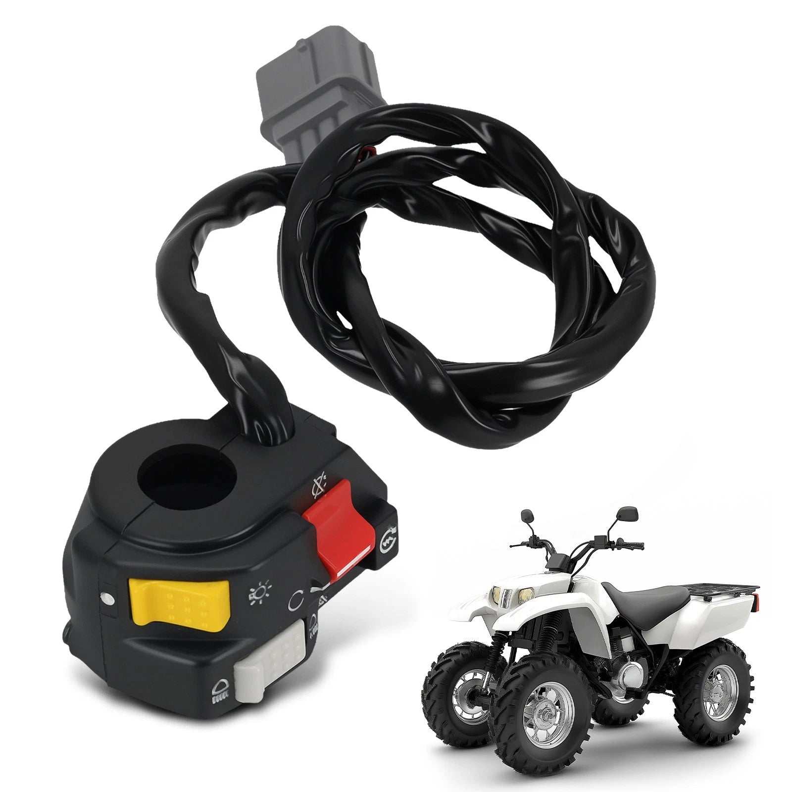 Handlebar Shift Start Stop Switch for Honda Rancher TRX350TM TRX350FM (2000–2005)