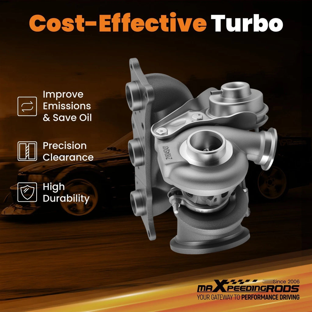 Turbocharger for BMW 135i 335i 335xi N54 3.0L (2007–2013) 6+6 Blades Billet Wheel