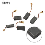 Set of 20 Carbon Brushes for Bosch Angle Grinder (15mm x 8mm x 5mm)