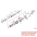 Lower Unit Seal Kit for Honda Outboard BF40D BF50D (91252-ZW4-003 91351-ZZ5-003)