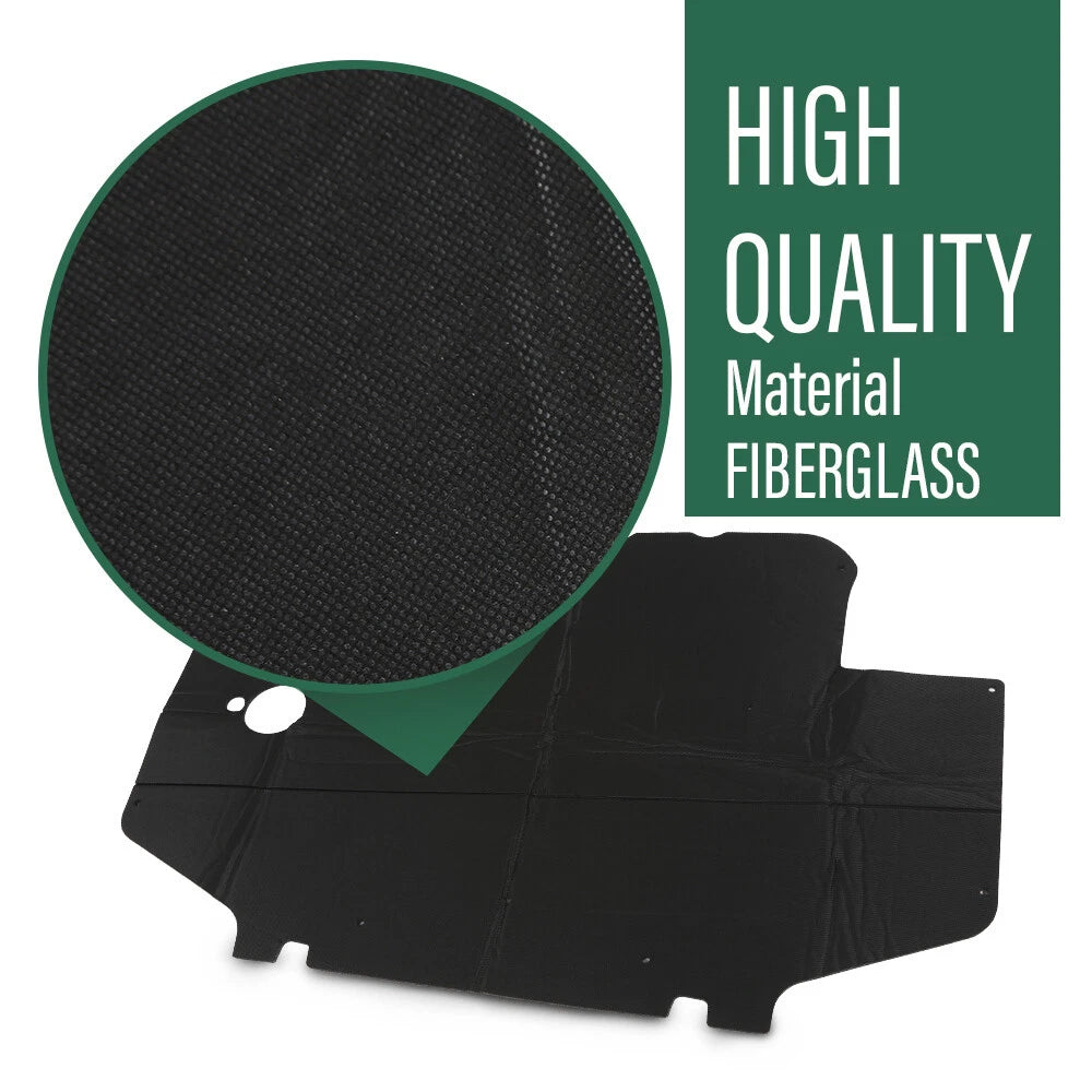Hood Insulation Pad & Clips for Toyota Tacoma (1995–2001)
