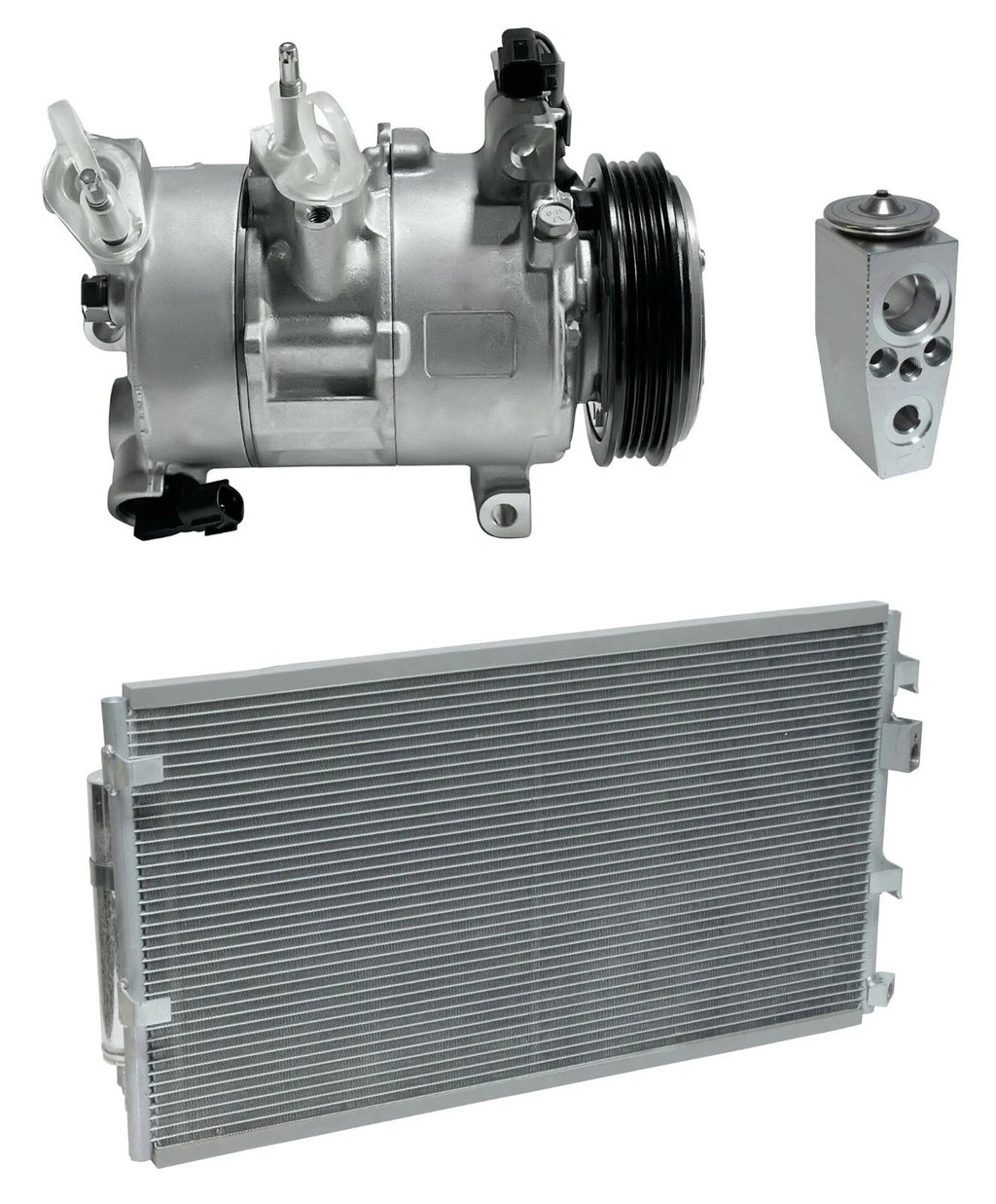 AC Compressor Kit Replacement for Ford Mustang EcoBoost 2.3L (2018–2018)