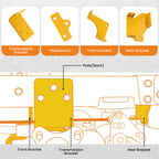 Hydro Transmission Bracket Kit for Hustler Raptor (125255)