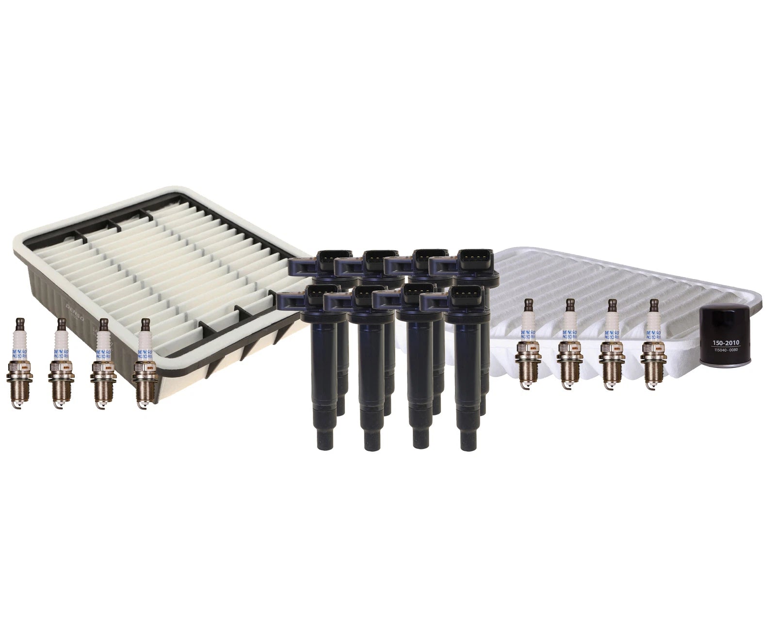 Set of 8 Denso Double Platinum Spark Plugs for Lexus LS430 (2001–2006)