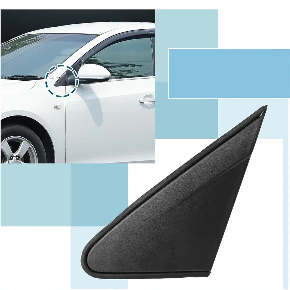 Front Mirror Triangle Molding Pair Left Right for Chevrolet Cruze (2009-2014)