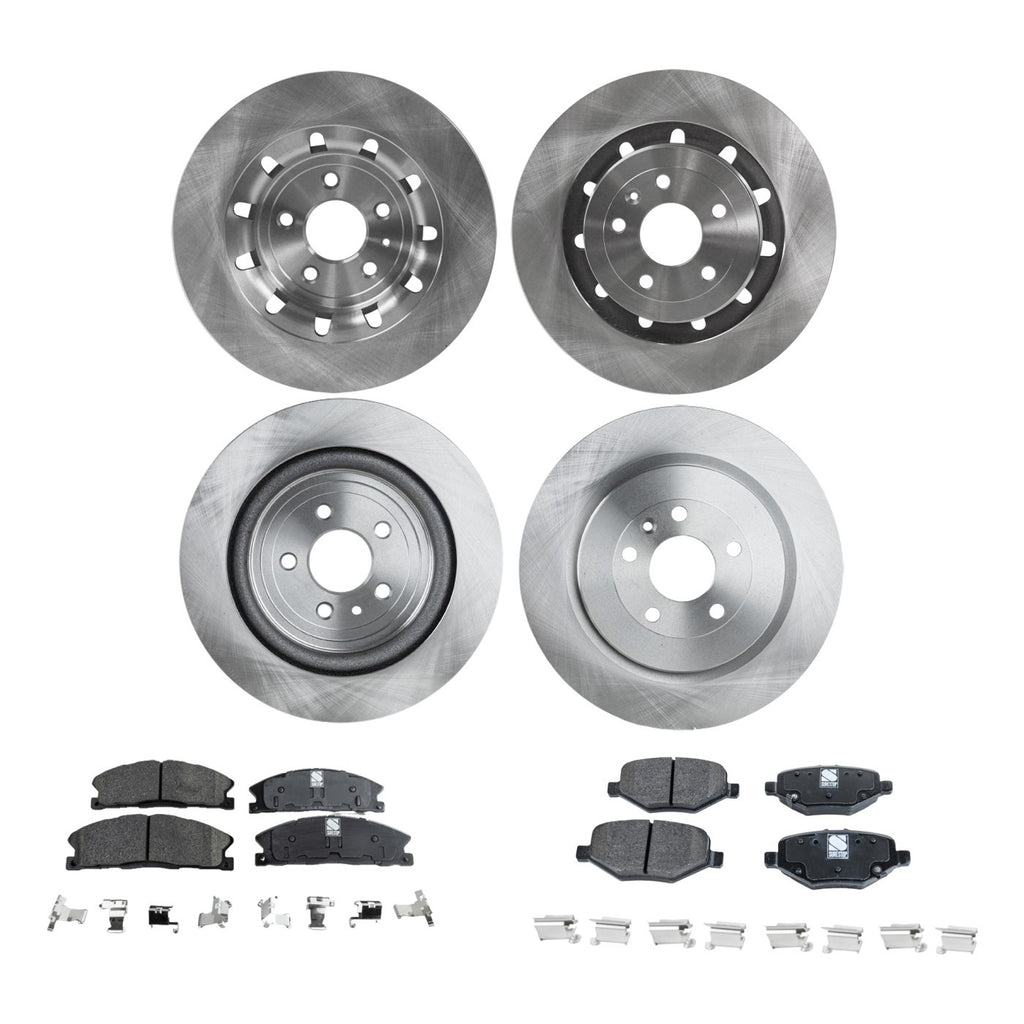 Brake Disc and Pad Kit for Ford Explorer (2013–2014)