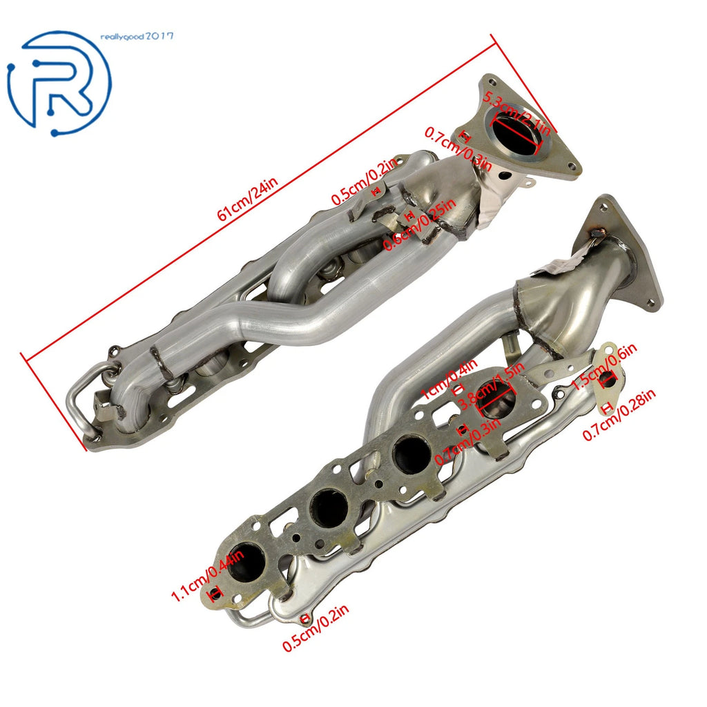 Left Side Exhaust Manifold for Toyota Sequoia/Tundra (2007–2021) 5.7L