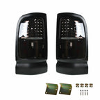 Set of 2 LED Tail Light Housings for Dodge Ram 1500 2500 (1994-2001)