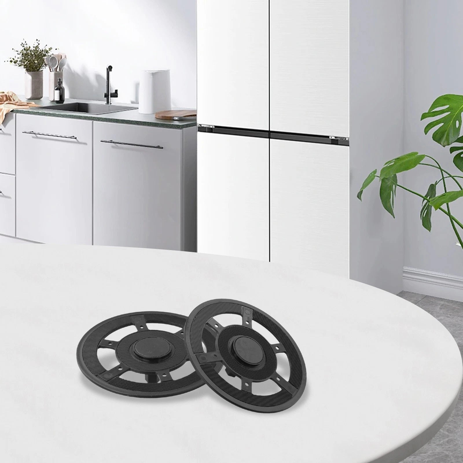 Black Mop Holder for Ecovacs Robot Vacuums (2018–2023)