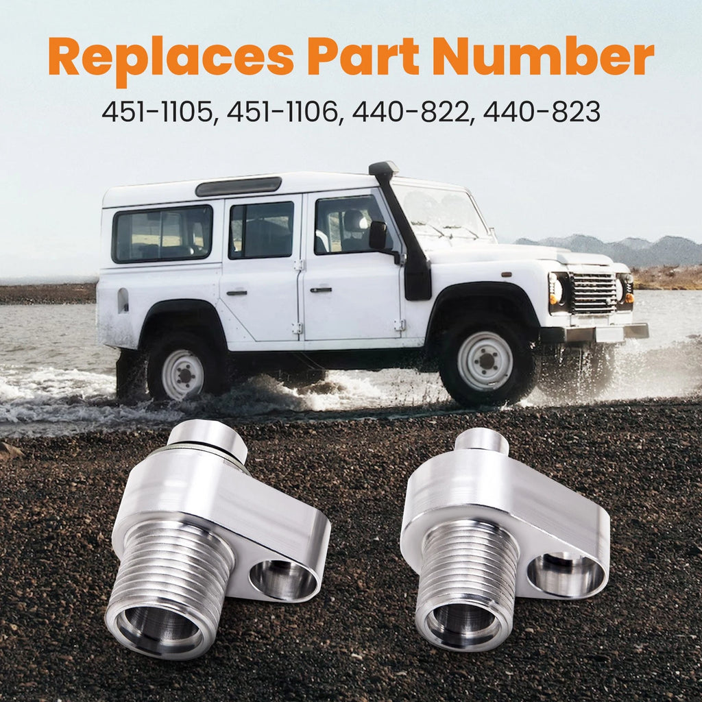 A/C Compressor Adapter Fittings Set for LS Engine Swap (10S17F, 10S20F)