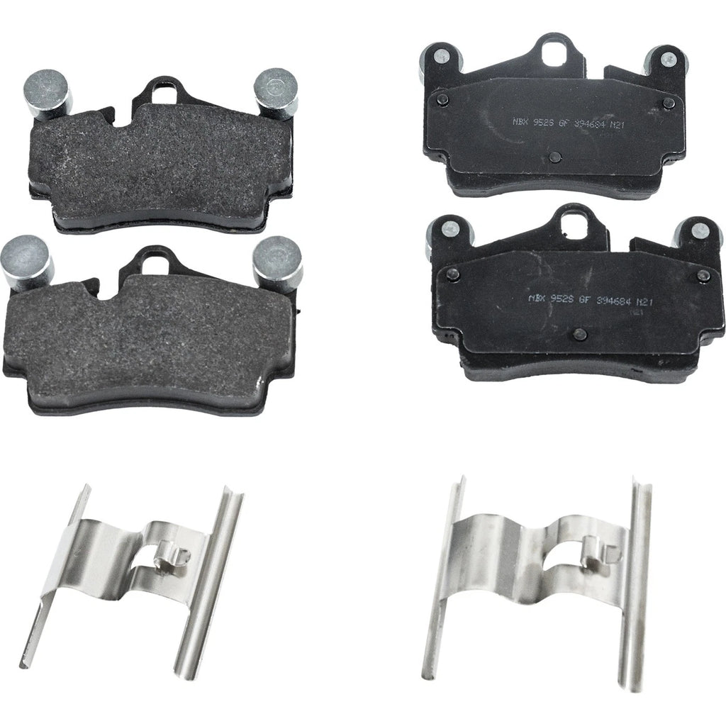 Brake Pad Set for Volkswagen Touareg (2006–2010) Front Rear 4 Piston