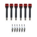 Set of 6 Ignition Coils & Spark Plugs for Audi A6 3.2 V6 (2005–2011)