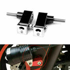 2Pcs Lower Fork Mount Spotlight Holder Bracket for XMAX 125/250/300 (2017–2023)