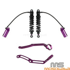 Remote Reservoir Rear Shocks for Harley Touring Electra Glide (2014-2023)