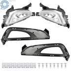Set of 2 Front Bumper Fog Lights for Hyundai Tucson (2016–2018)
