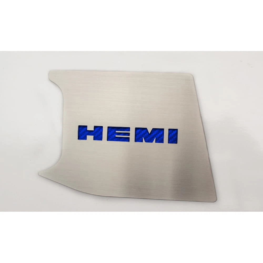 Top Plate Replacement with Black Solid Vinyl HEMI Inlay for 2015–2019 Challenger