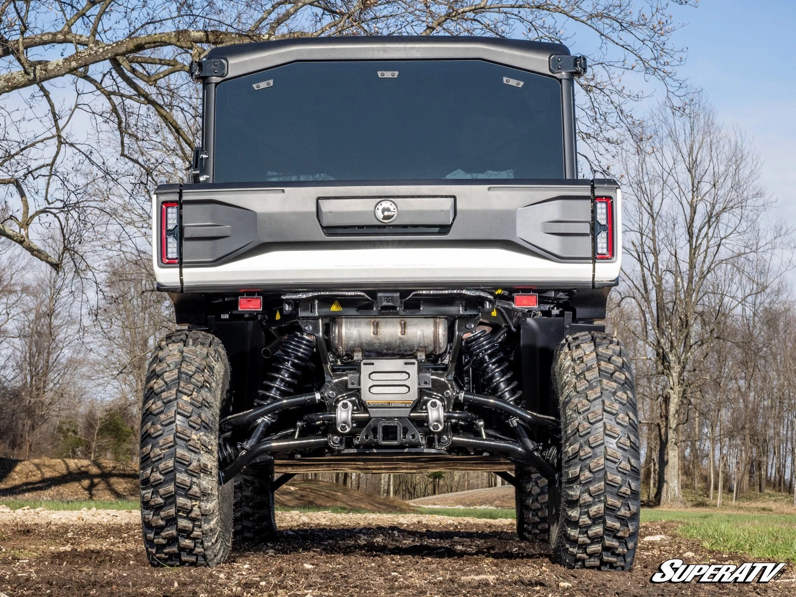SuperATV Atlas Pro 1.5" Rear Offset A-Arms for Can-Am Defender (2026+)