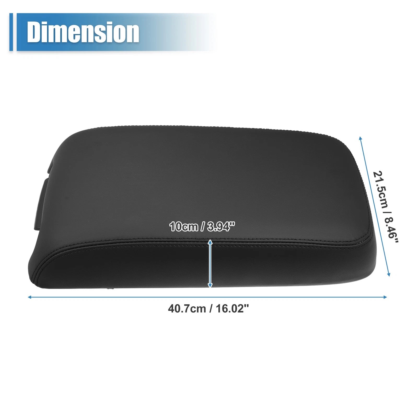 Center Console Lid for Dodge Charger Chrysler 300 (2011–2018) No. 1VT06DX9AI Black
