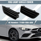 1 Pair Fog Light Grille Covers 71108-SDA-A00 71103-SDA-A00 for Honda Accord (2018–2022)