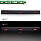 Center Rear Red Marker Lamp Light for Ford Super Duty Dually (2017–2022)
