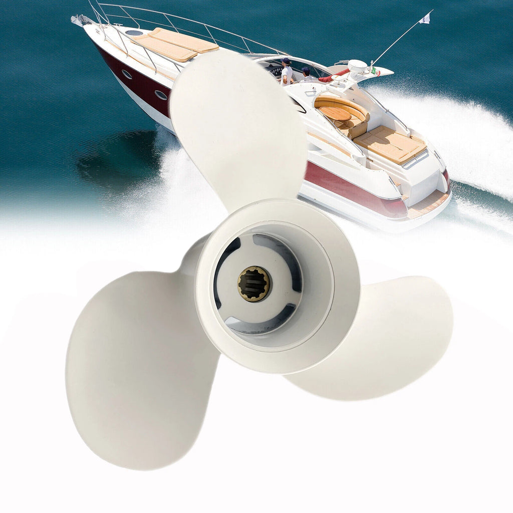 9 7/8 x 8 Outboard Boat Propeller for Yamaha 20-30HP (10 Spline, RH)