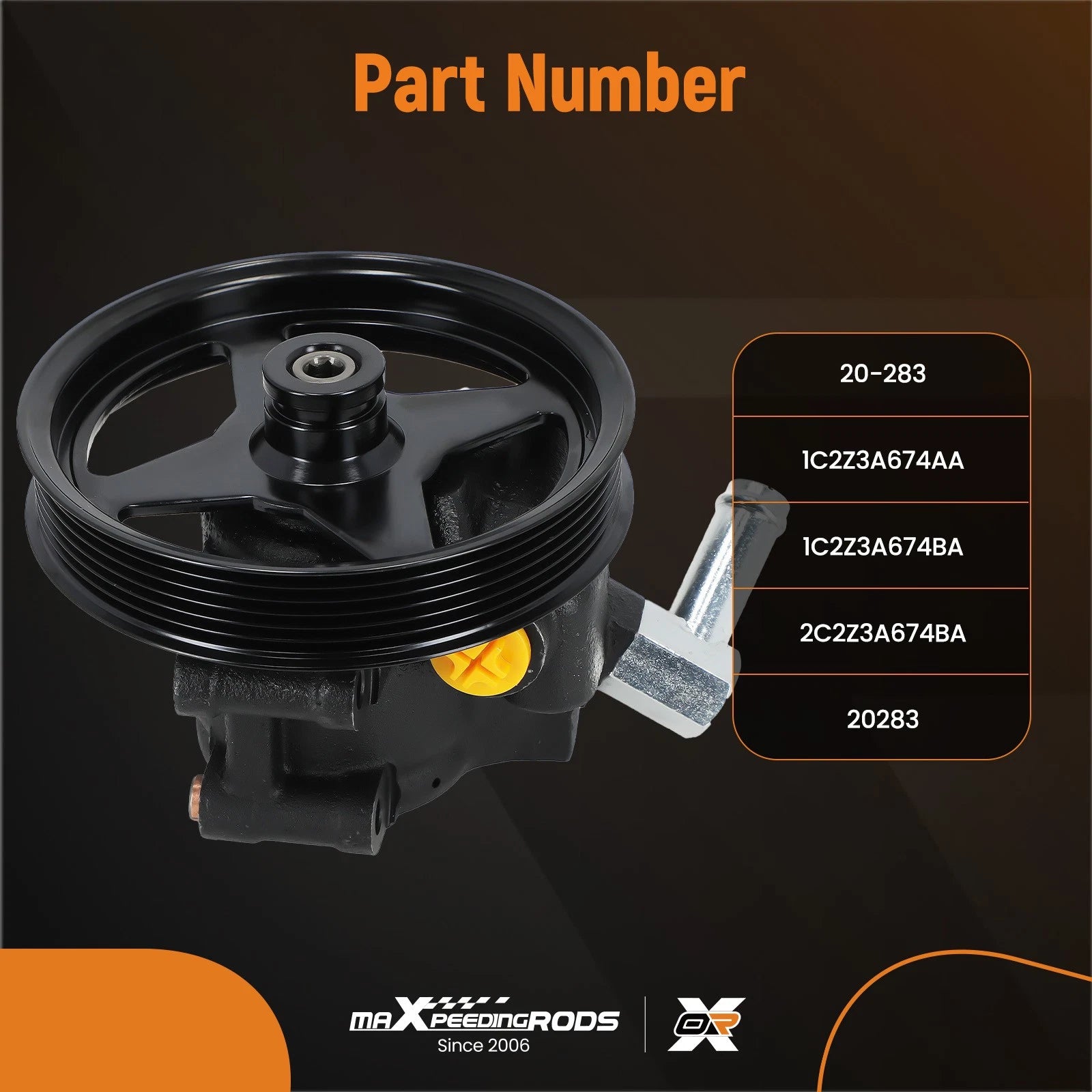 Power Steering Pump for Ford E-Series F-Series (1997–2006)