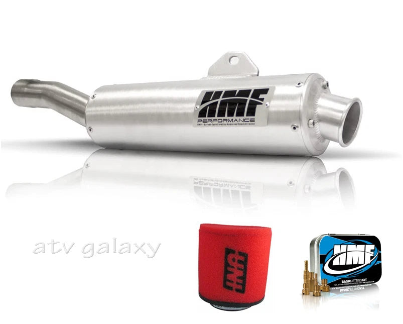 HMF Performance Slip On Exhaust + Jet Kit + Uni Filter for Honda TRX300EX (All Years)