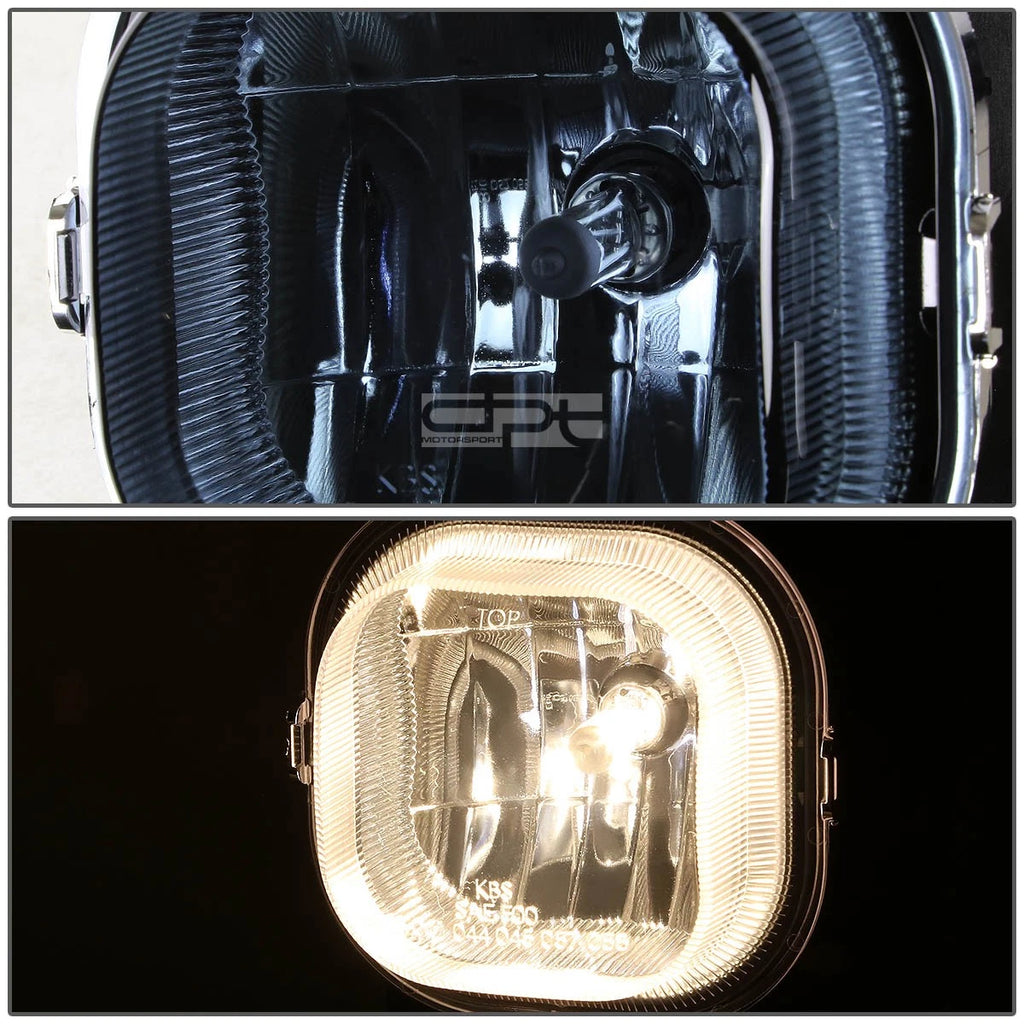 Fog Light Lamp Pair for Ford Super Duty (2008–2010) Smoked Lens OE