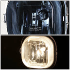 Fog Light Lamp Pair for Ford Super Duty (2008–2010) Smoked Lens OE