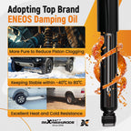 2X Rear Shock Absorber Assembly for Hyundai Elantra GT (2013–2017)