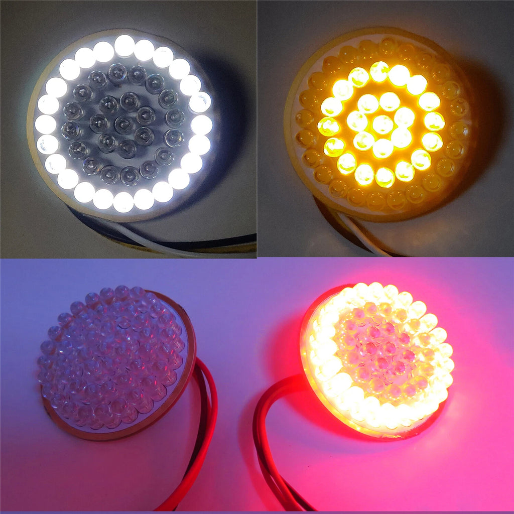 4X 1157 Bullet LED Turn Signal Insert Light for Harley