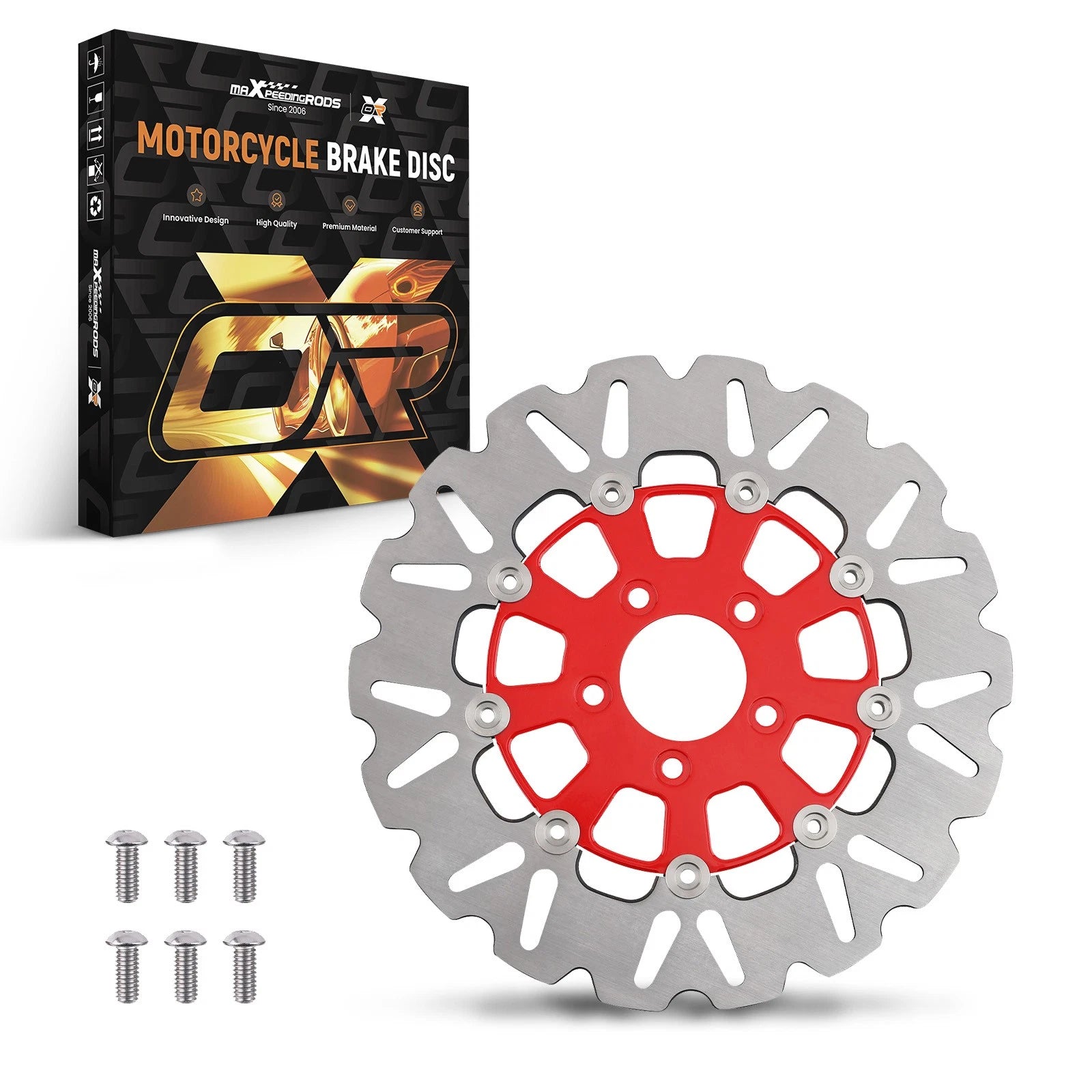 Front Brake Rotor Disc for Harley Touring Trike Softail (2008–2024)